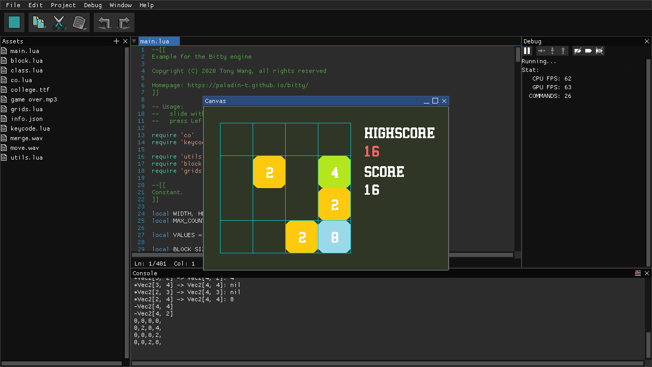 Bitty Engine screenshot #3