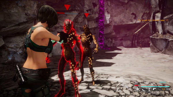 Screenshot of Cyan gameplay showing in-action mechanics