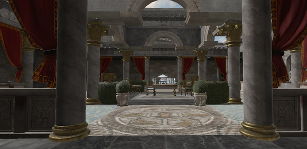 Screenshot z VR Travelling in the Roman Empire (Time machine travel in history)