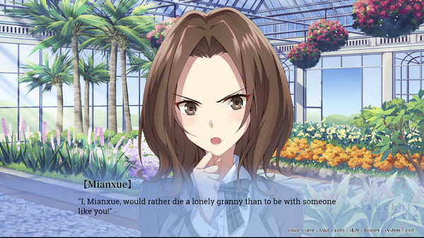 Screenshot z Melancholy Love
