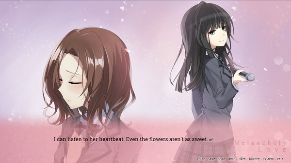 Screenshot z Melancholy Love