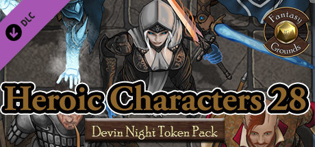 Fantasy Grounds - Devin Night Token Pack 141: Heroic Characters 28