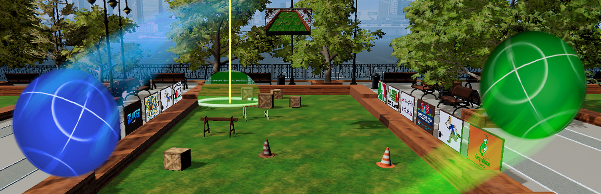 Bocce VR Simulator