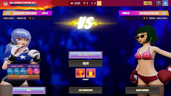 Boxing Babes II: Sexy Fight Hentai Anime Girls screenshot 12