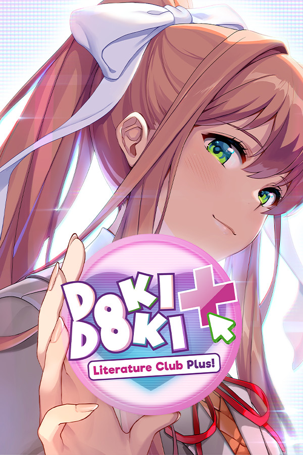 Capa de Doki Doki Literature Club Plus!