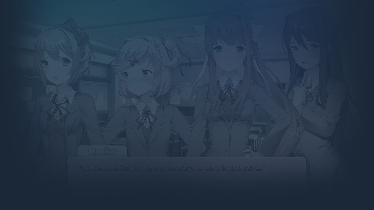 Купить Doki Doki Literature Club Plus! на PC для Steam дешево