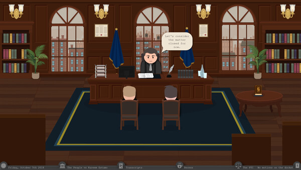 Screenshot 4 of Jury Trial - final gameplay screenshot