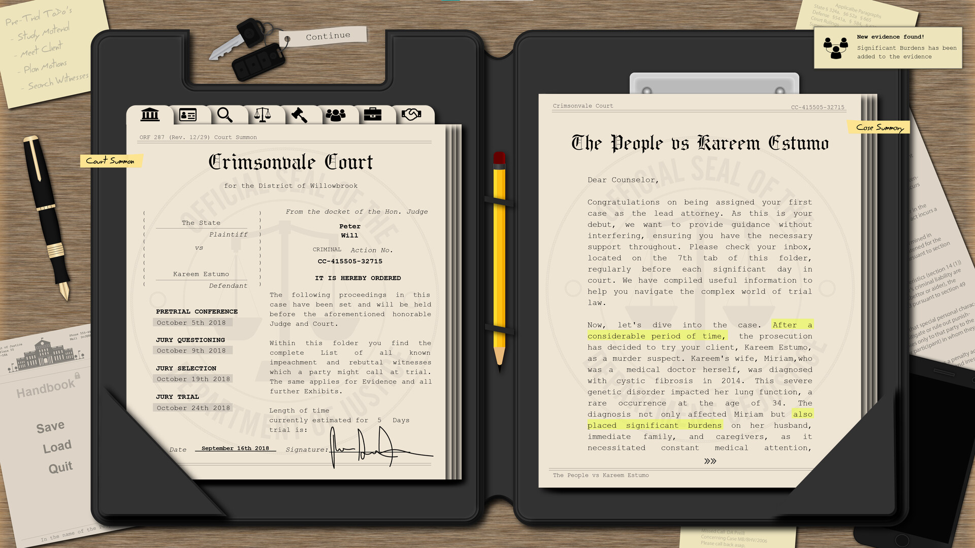 Jury Trial screenshot #6