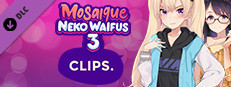 Mosaique Neko Waifus 3 Clips Small Capsule Image