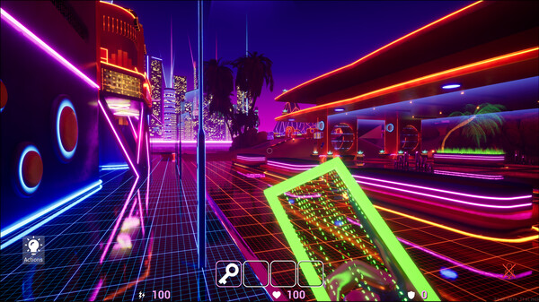 Screenshot of L E P O Z H D I A N . V I B E gameplay showing in-action mechanics