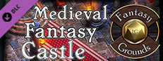 Fantasy Grounds - Black Scrolls Medieval Fantasy Castle (Map Tile Pack) Small Capsule Image