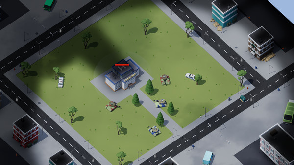 Screenshot z Tank Rampage