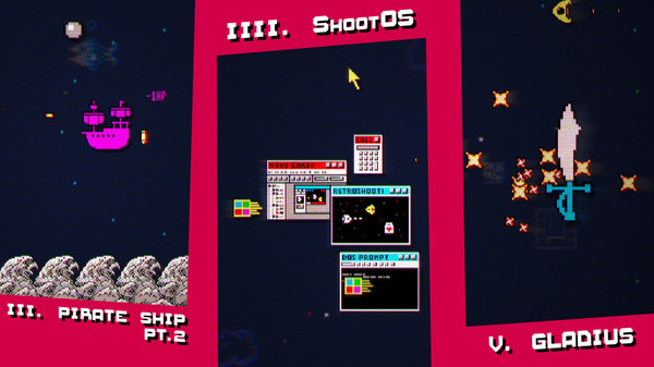 Screenshot z RetroShooti