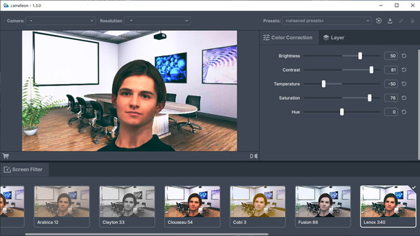 Screenshot z cameleon Screenshot z cameleon