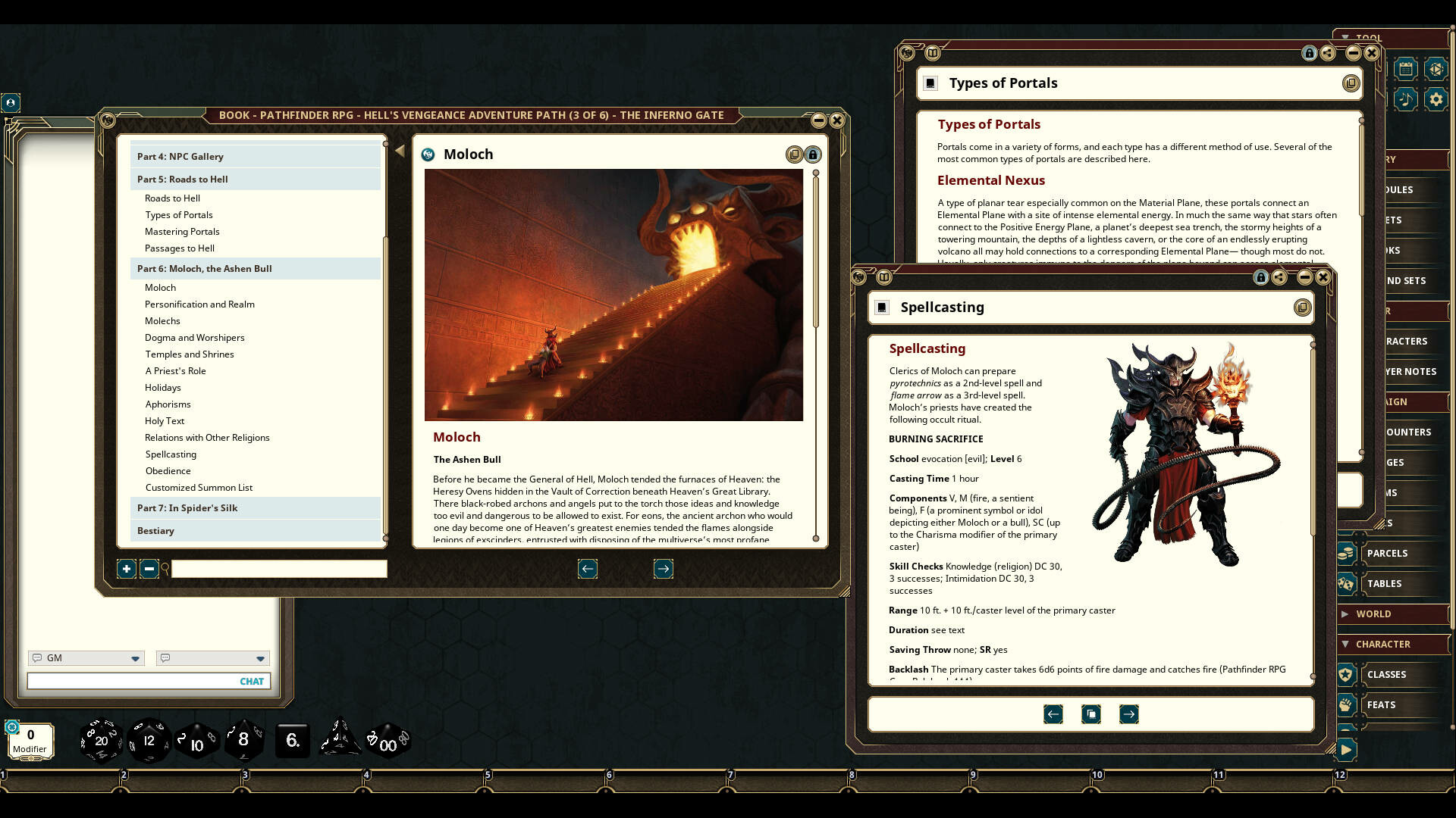 Fantasy Grounds - Pathfinder RPG - Hell's Vengeance AP 3: The Inferno Gate screenshot 2