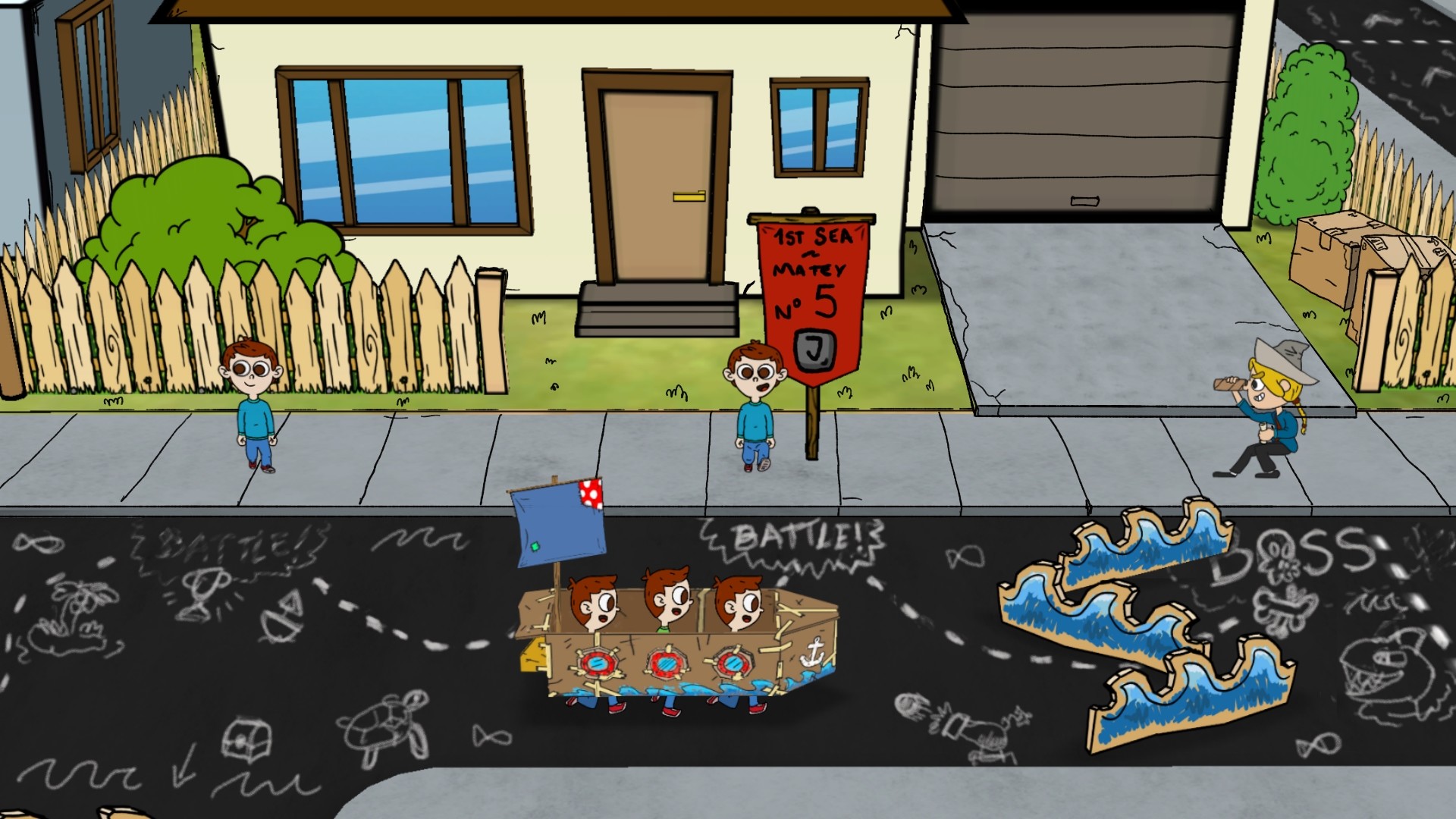 Backyard Pirates! screenshot #2