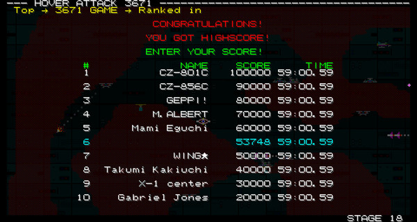 Screenshot z Hover Attack 3671