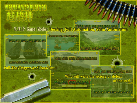 VIETNAM WAR PLATOON 越战排 (AI WAR Game)