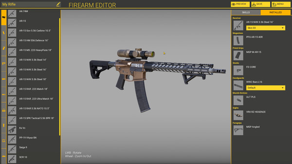 Screenshot z Practical Shooting Simulator