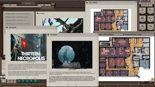 Fantasy Grounds - Ultramodern5 REDUX