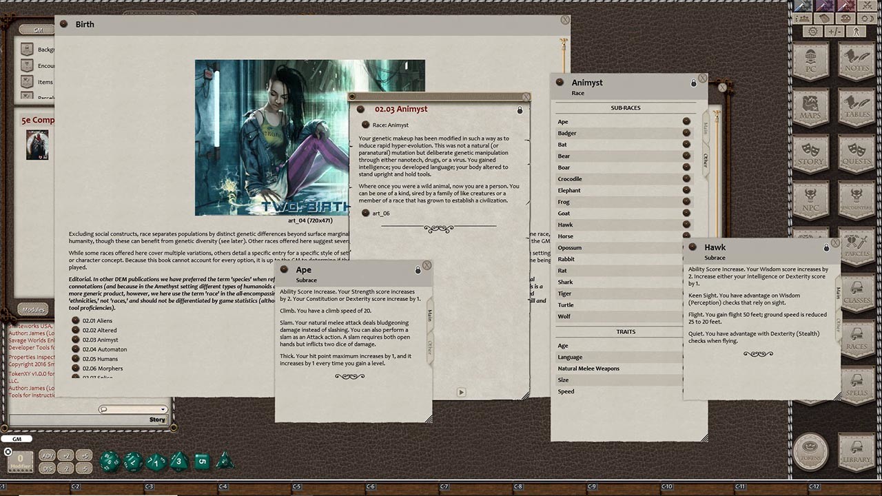 Fantasy Grounds - Ultramodern5 REDUX Featured Screenshot #1