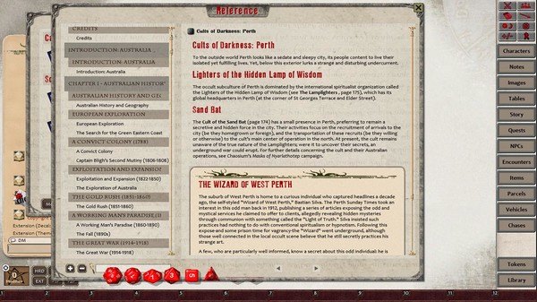 Fantasy Grounds - Terror Australis - 2nd Edition
