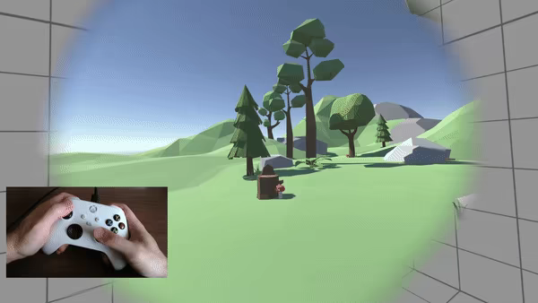 OVR Locomotion Effect : Anti-VR Sickness video 4