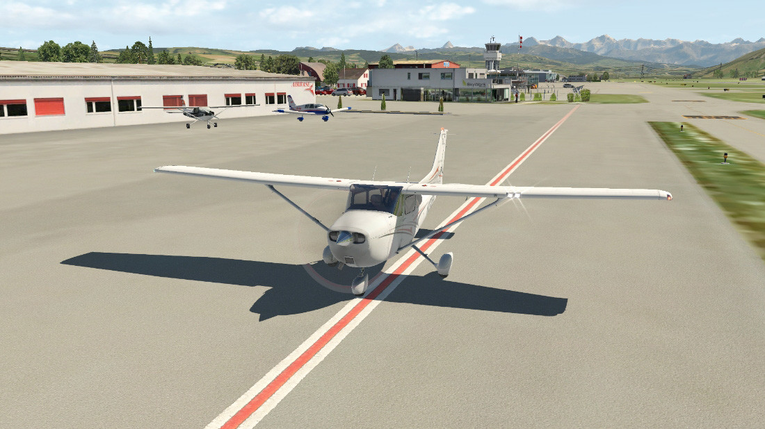 X-Plane 11 - Add-on: FlyLogic - Airport Bern-Belp Featured Screenshot #1