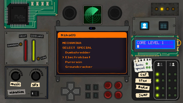 Screenshot z Colossus Down