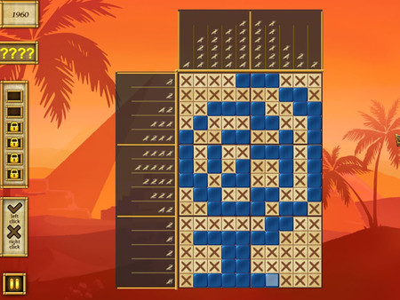 Screenshot z Egypt Picross Pharaohs Riddles