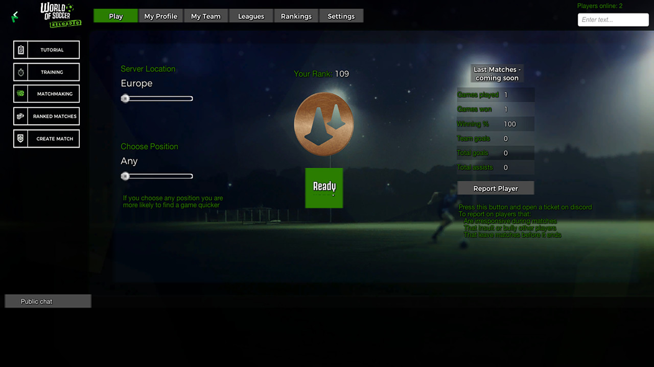 #3. World of Soccer RELOADED (Steam) بواسطة: Wos Dev Team