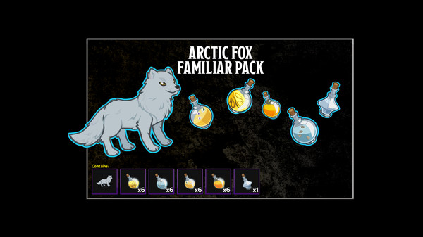 Idle Champions - Arctic Fox Familiar Pack