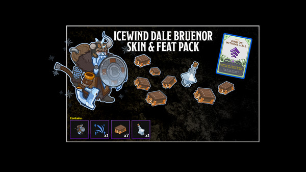 Idle Champions - Icewind Dale Bruenor Skin & Feat Pack