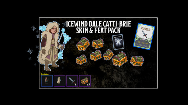 Idle Champions - Icewind Dale Catti-brie Skin & Feat Pack