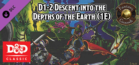 Fantasy Grounds - D&D Classics: D1-2 Descent into the Depths of the Earth (1E) Header Image