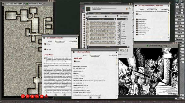 Fantasy Grounds - D&D Classics: D1-2 Descent into the Depths of the Earth (1E)