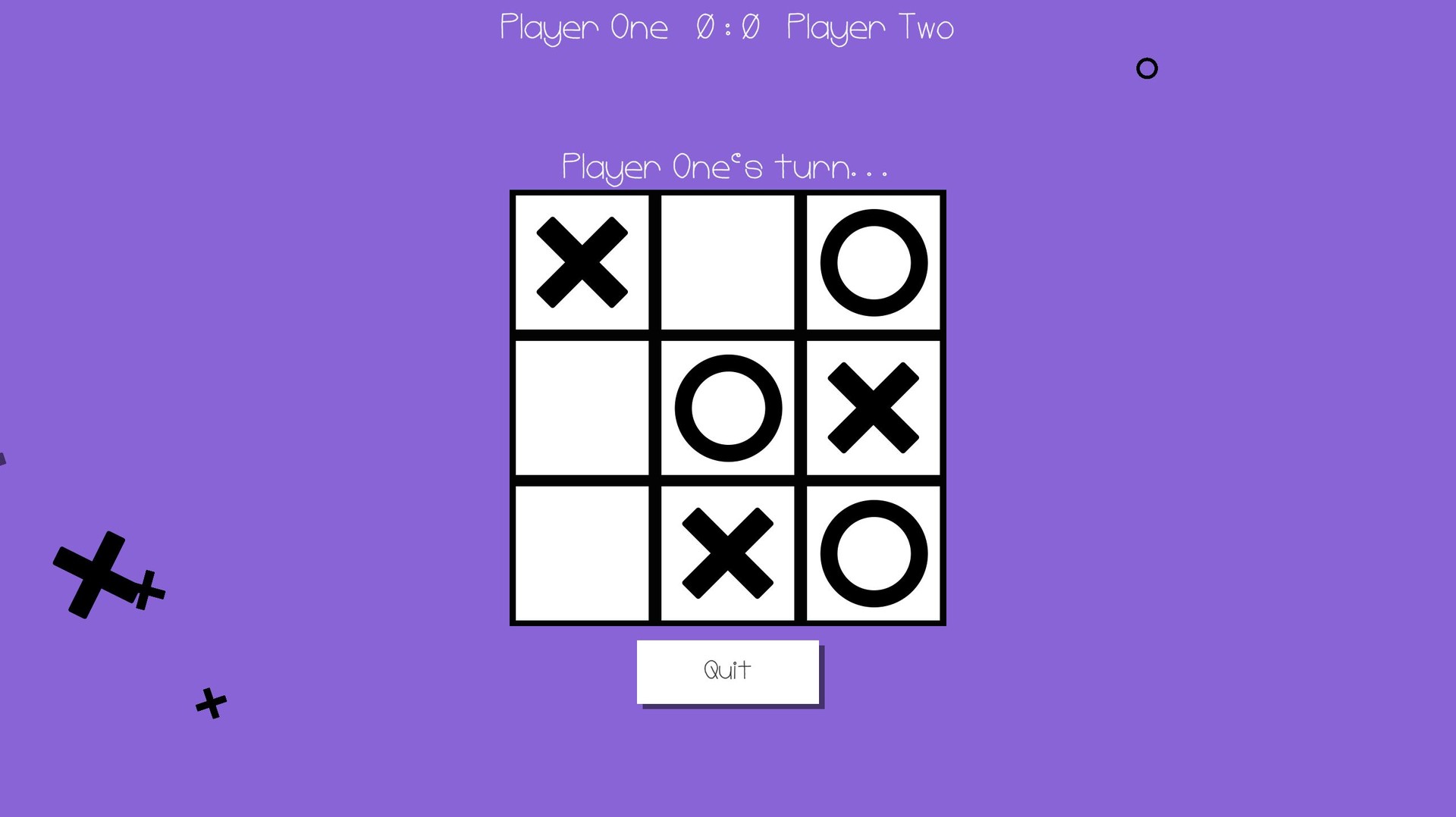 #4. All For Nought - Tic Tac Toe (Steam) By: CarloCGC