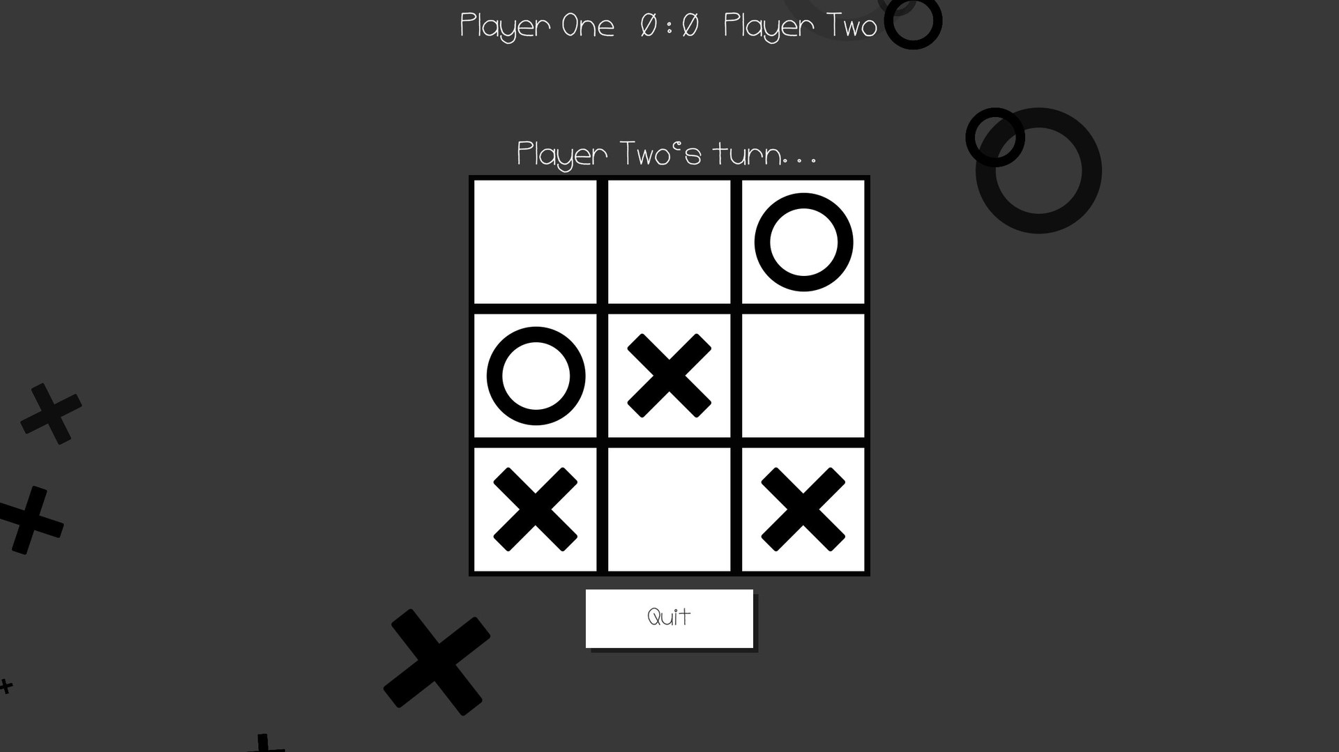 #8. All For Nought - Tic Tac Toe (Steam) By: CarloCGC