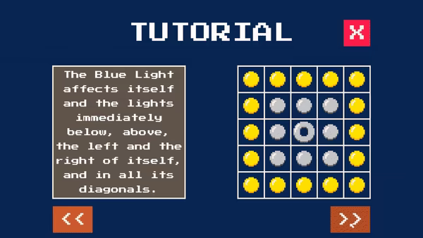 On Pixels: A lights out game video 4