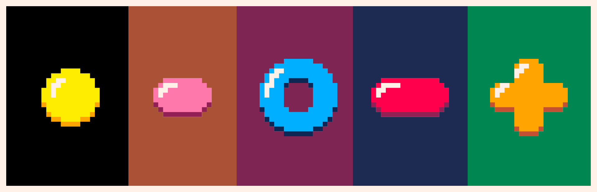 On Pixels: A lights out game