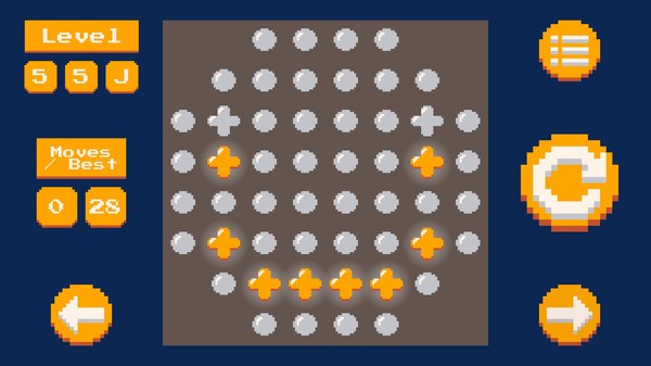 On Pixels: A lights out game screenshot 6