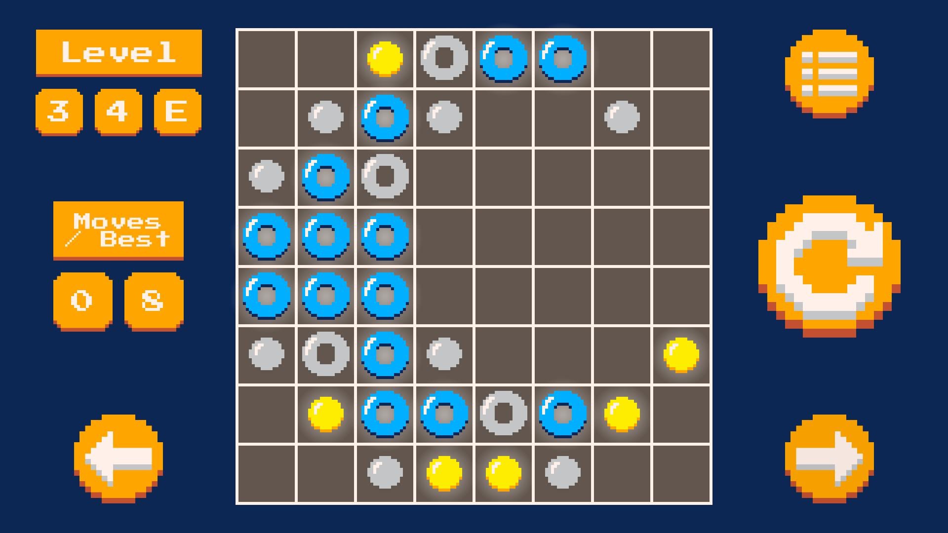#8. On Pixels: A lights out game (Steam) Bởi: Vacation Game Studio