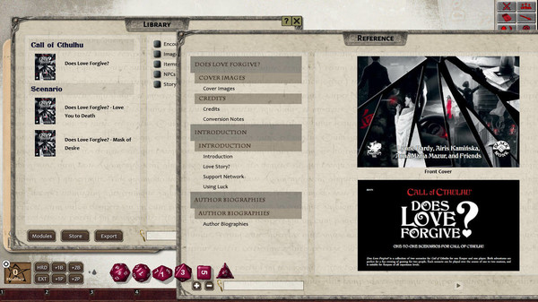 Fantasy Grounds - Does Love Forgive?