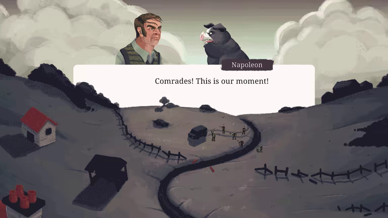 Orwell's Animal Farm video 2