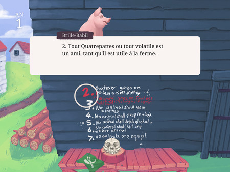 Capture d'écran 5 de Orwell's Animal Farm