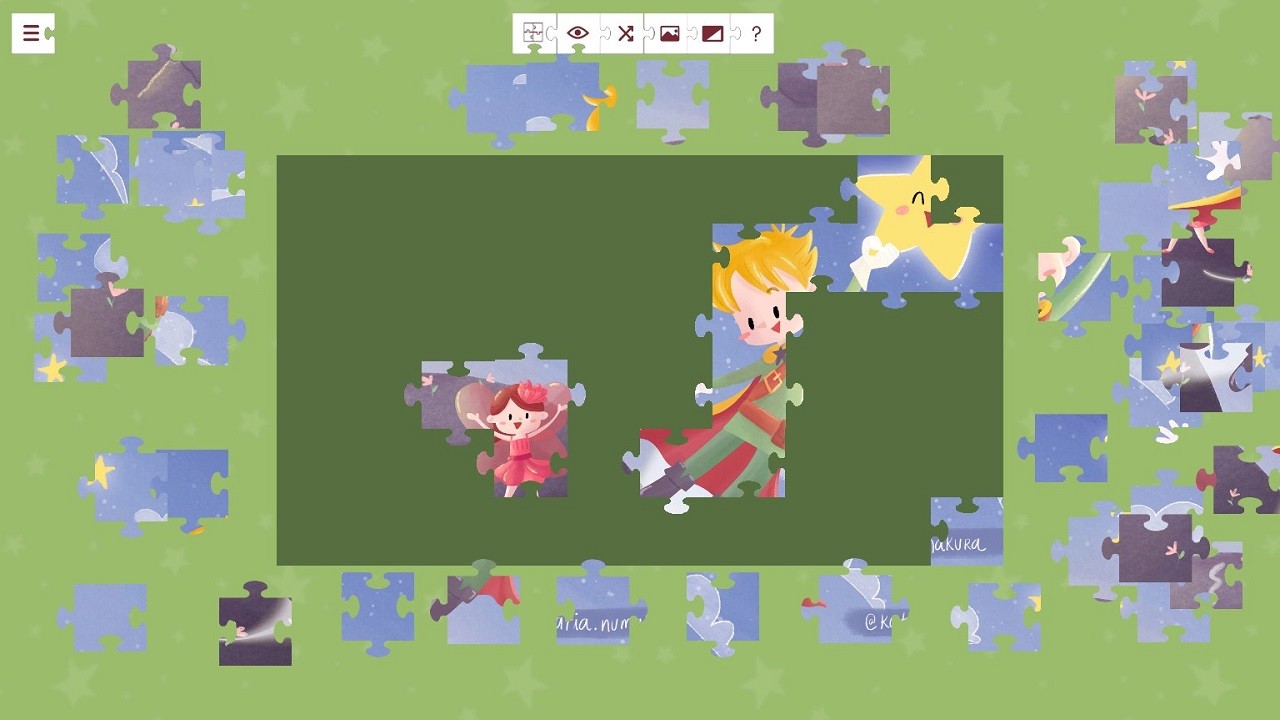 My Little Prince - a jigsaw puzzle tale Featured Screenshot #1