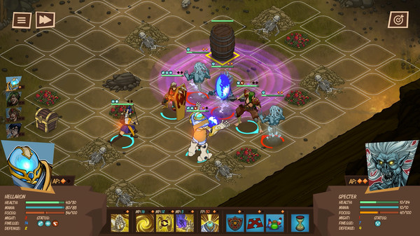 Screenshot z Reverie Knights Tactics