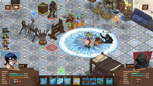 Screenshot z Reverie Knights Tactics