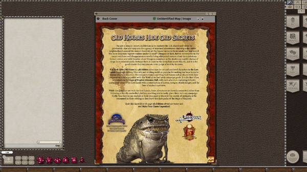 Fantasy Grounds - Aegis of Empires 1: The Book in the Old House
