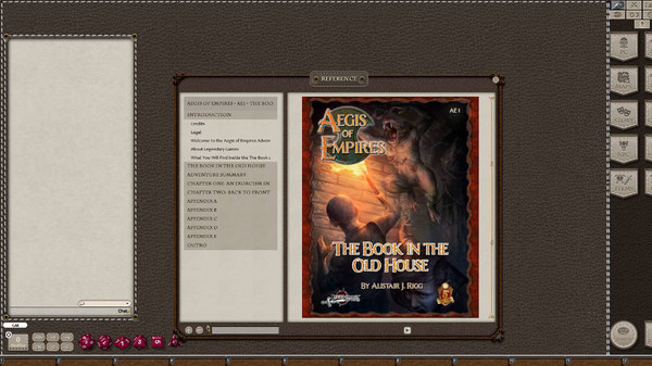 Fantasy Grounds - Aegis of Empires 1: The Book in the Old House